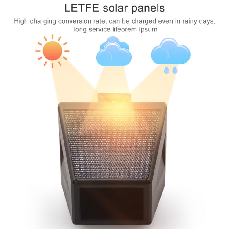 N911F 129dB Wireless Remote Control Solar Human Body Induction Sound Light Alarm N911F 129dB Wireless Remote Control Solar Human Body Induction Sound Light Alarm